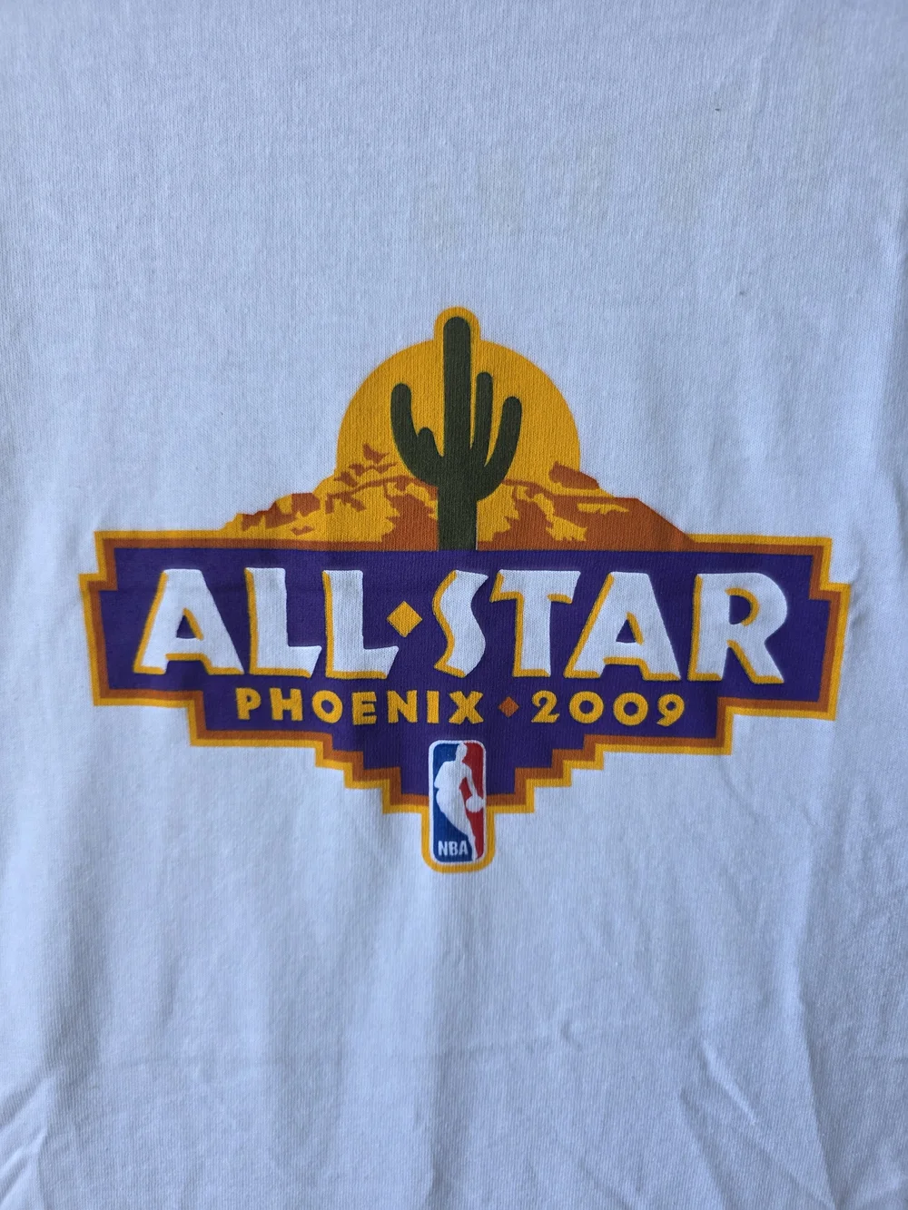 Adidas NBA All-Star 2009 Phoenix T-Shirt 2XL NWT White Basketball Tee